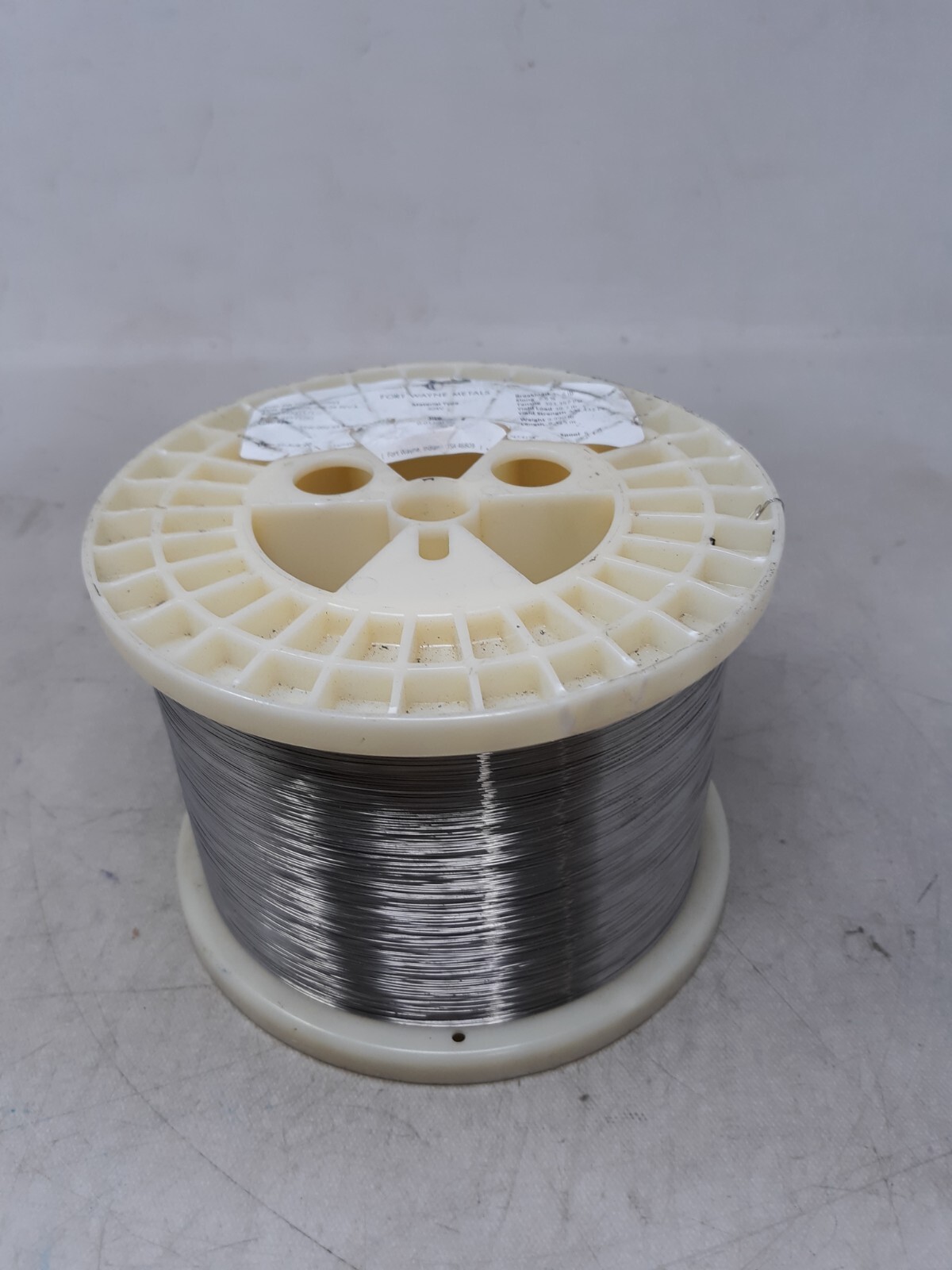 Fort Wayne Metals 340V Stainless Steel Round Wire – 0.012″ Dia. – 8425 Meters