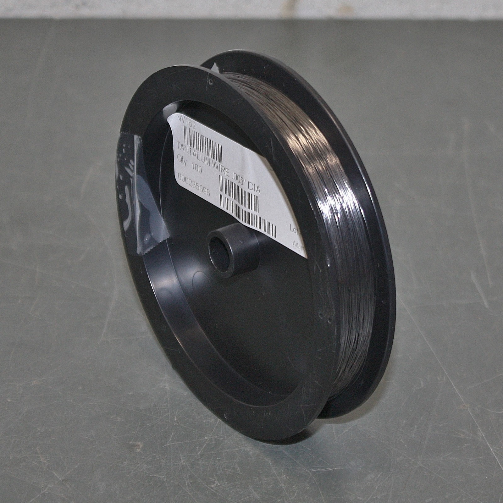 Adaptas 99.98% Pure Tantalum Wire W162, 0.005″ x 100ft, Ultra High Temperature