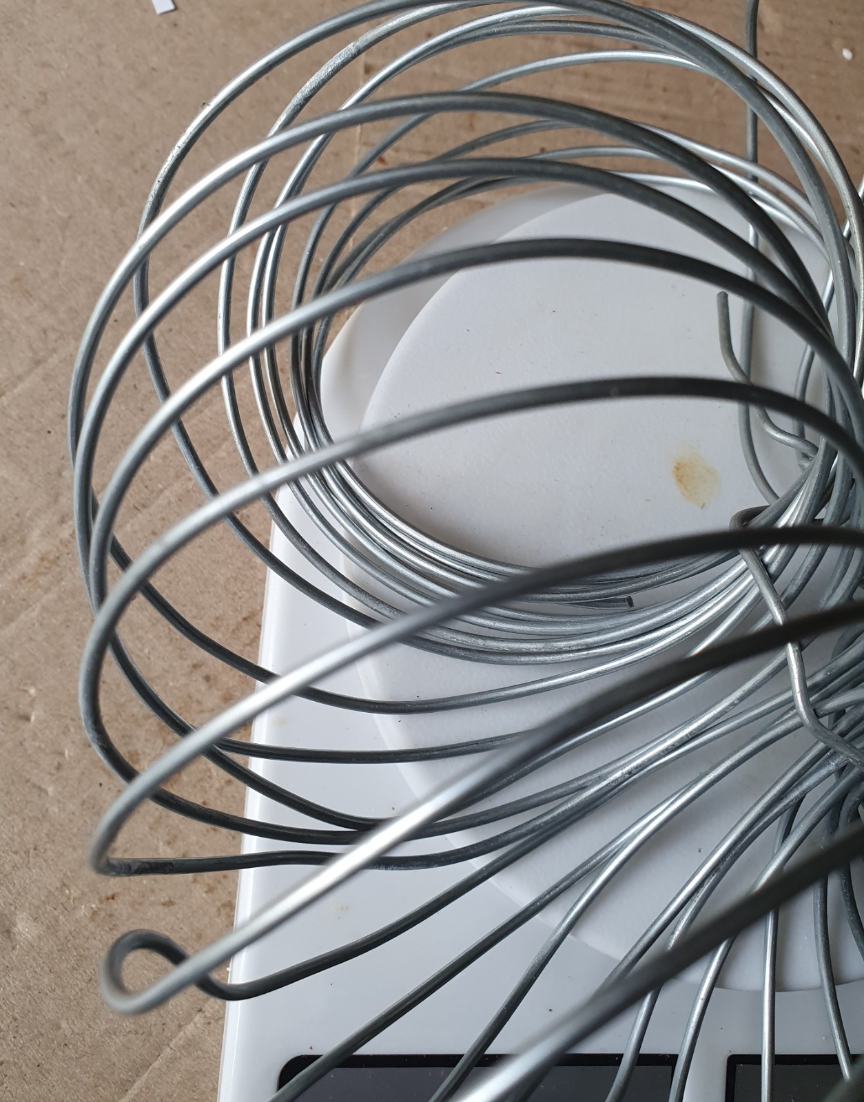 Element 30 Zn Zinc Wire 99.9% Pure 0.079 inch ( 2 mm ) 32,8ft ( 10 m)