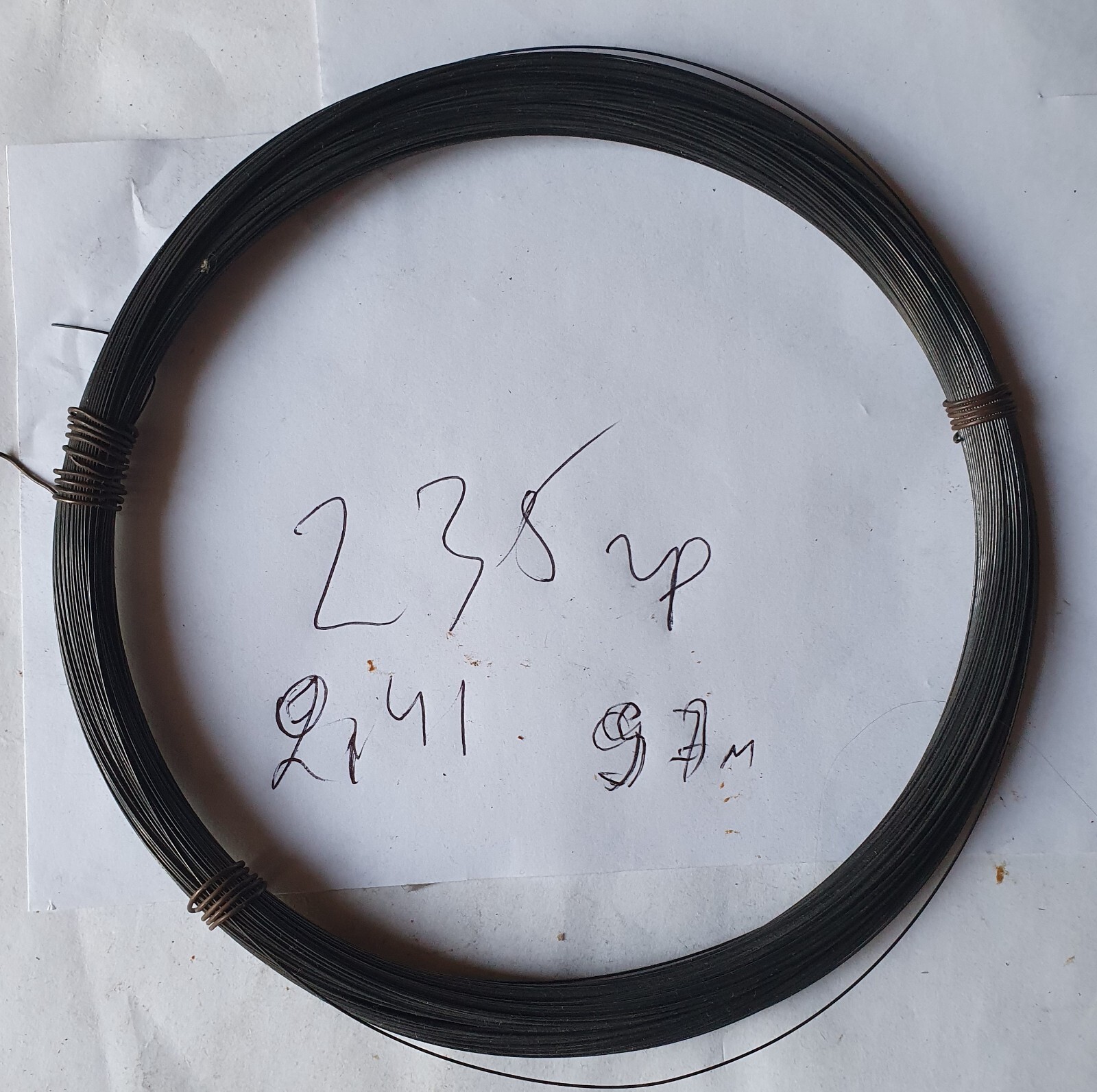 Tungsten / wolfram wire 0.4 mm (0.0118″) * 90 m, 99.95% Pure.