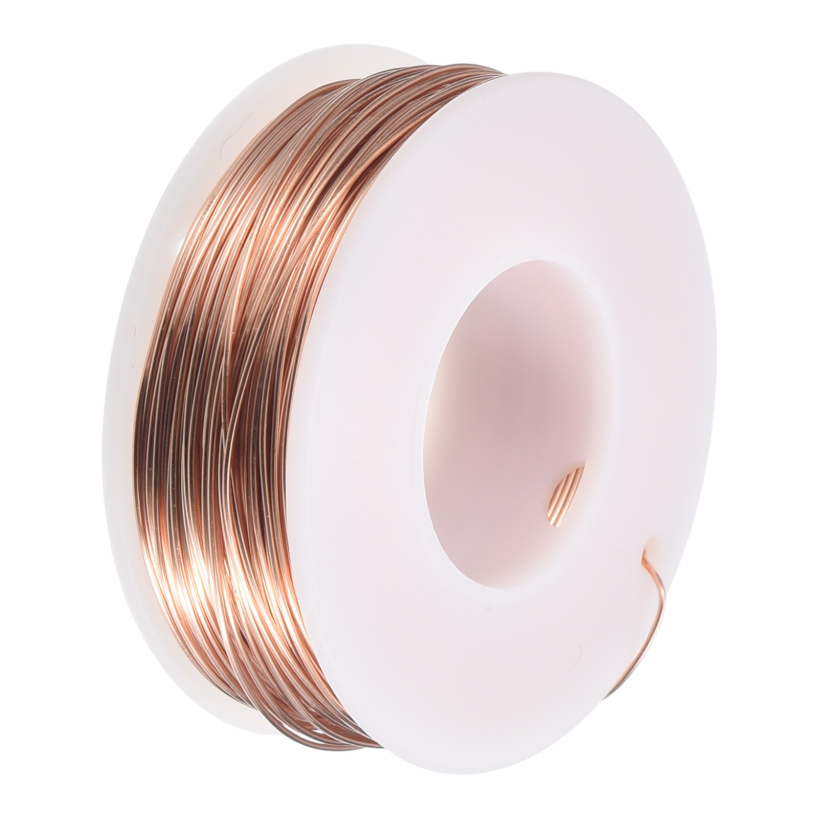 Soft Copper Wire (22 Gauge, 164 FT), 99.9% Pure Bare Copper Wire for Crafts