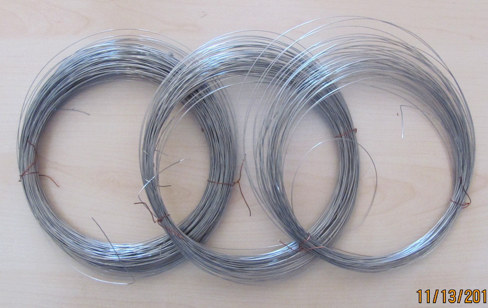 Stainless Steel .026″ diam, 1.4 oz Continuous Coil for Crafts, Fishing, Jewelry