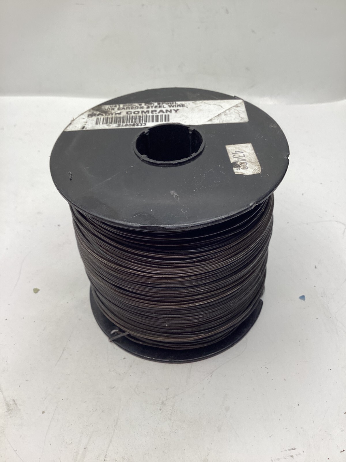 19 Gage, 0.041 Inch Diameter x 1,115 Ft. Long, Carbon Steel Wire Black