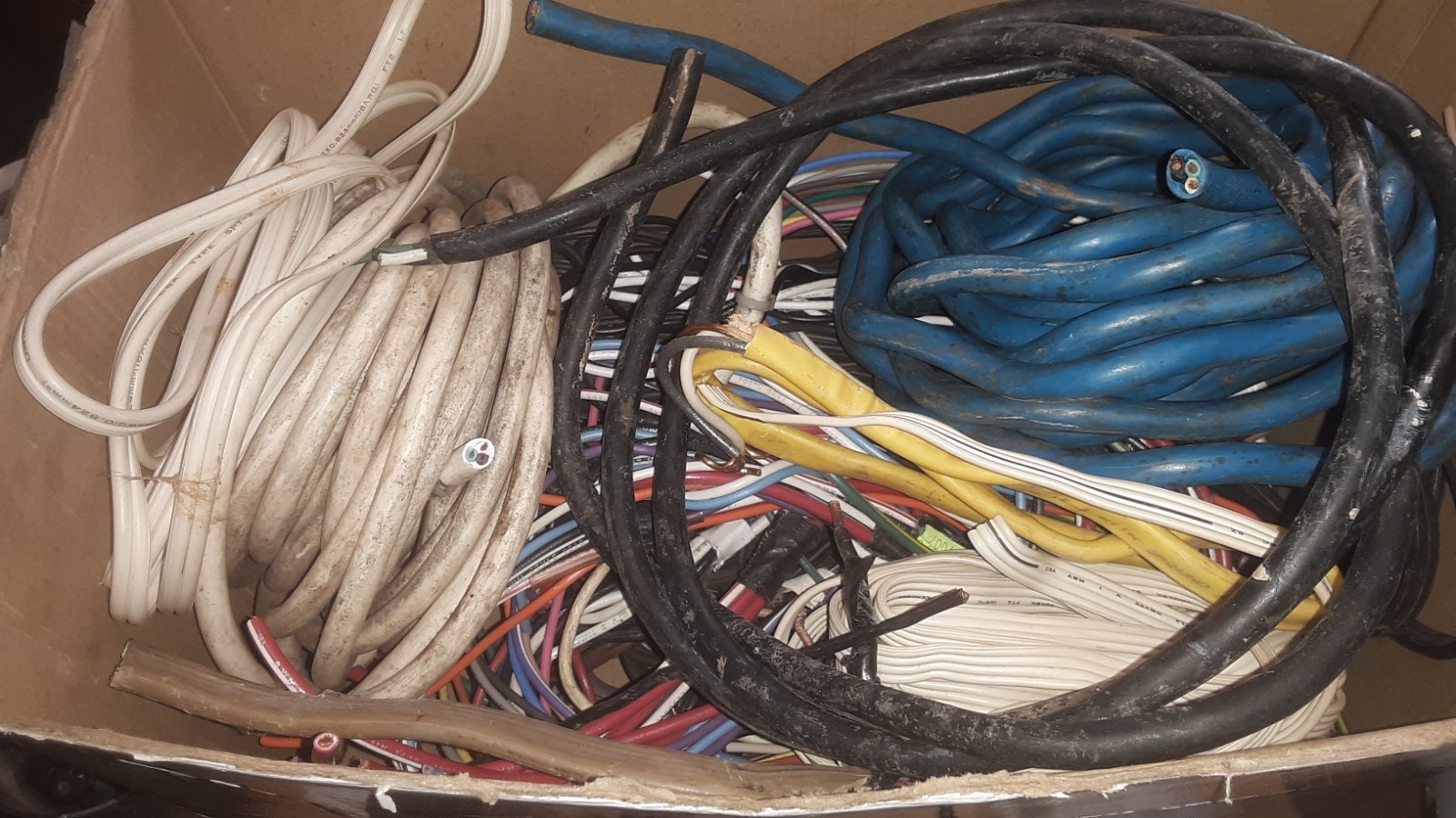 10 pounds scrap insulated copper wire for metal recovery,casting, crafting, etc.