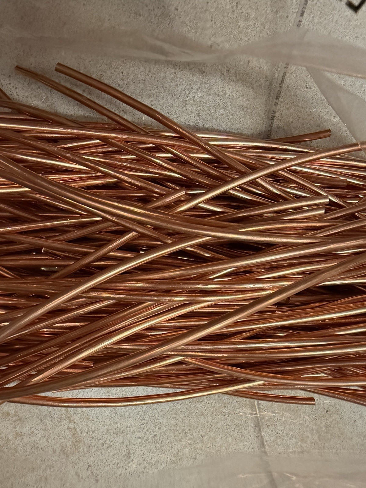 10 Lbs Scrap Clean Shiny Bare Bright Copper Wire Craft Melt To Bar Or Bullion