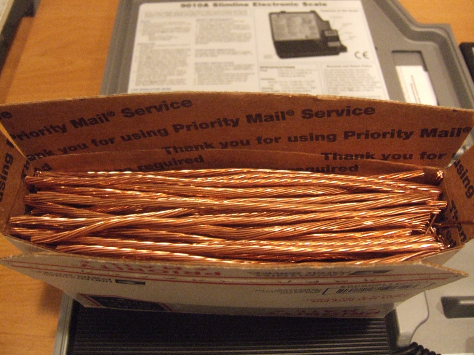 6 Lbs Scrap Clean Shiny Bare Bright Copper 8 Wire #8 Metal Craft Melt Material