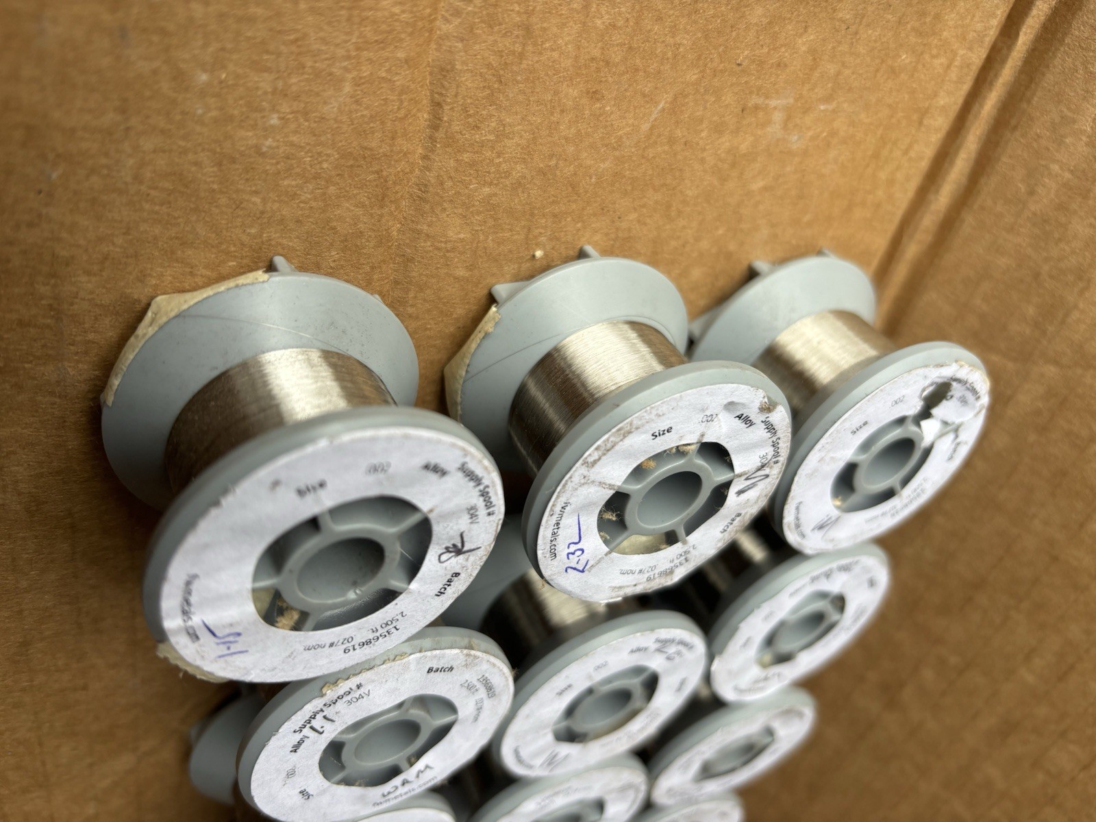 Fort Wayne Metals 304V Stainless Wire 13311806 2,500SQ – 0.27# PRICE IS For 1#