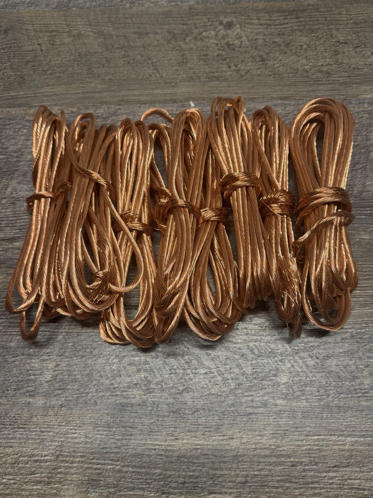 10 Lbs Scrap Clean Shiny Bare Bright Copper Wire Craft Melt To Bar Or Bullion