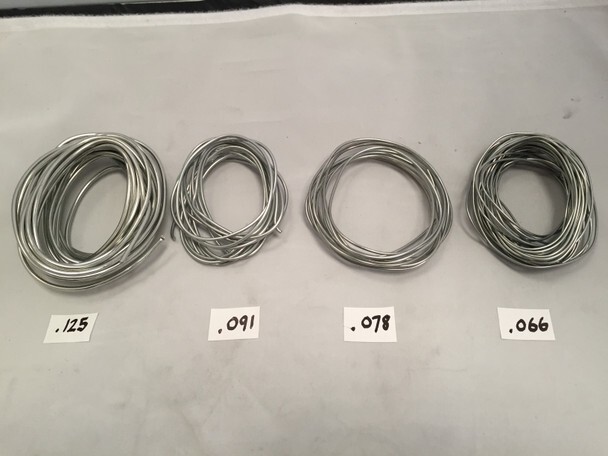 Zinc Wire 99.9% Pure.125 inch Diameter 99.9%