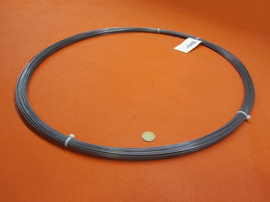 C1080 Carbon Steel Music Wire, Phosphate Coated, .063″ Dia. x 5 lb Coil