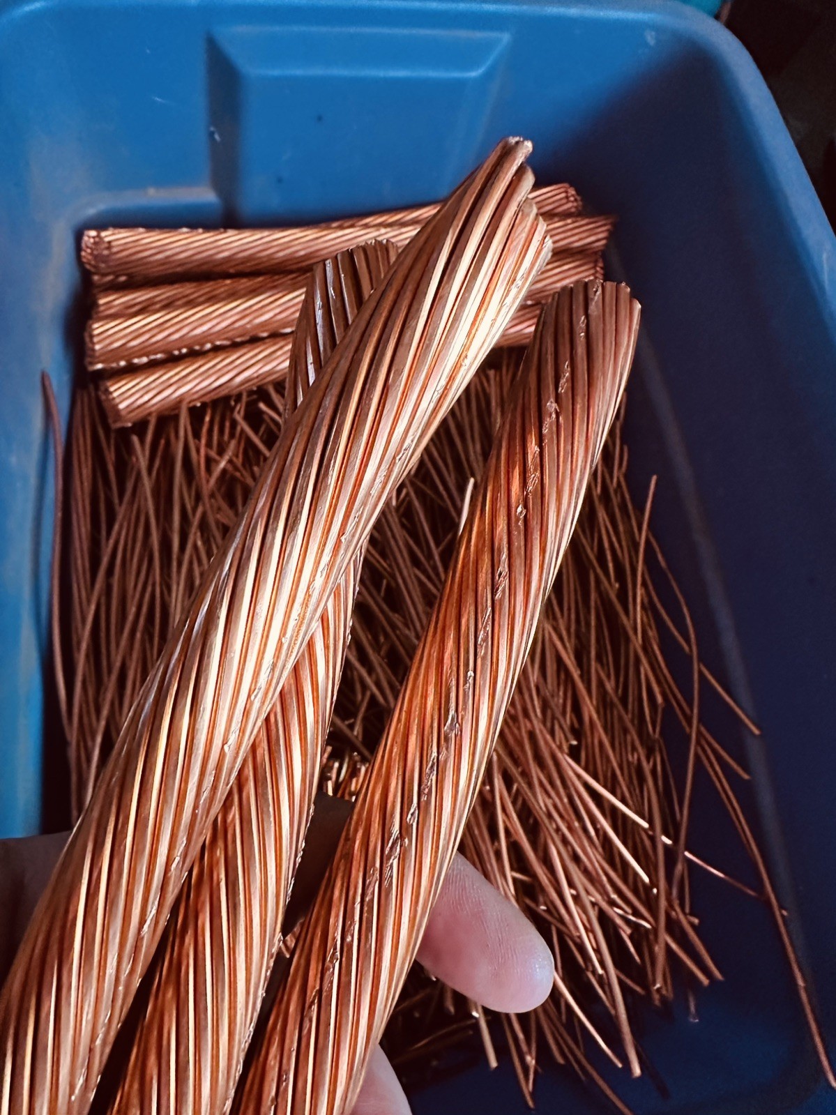 30lbs Bare Bright Copper!