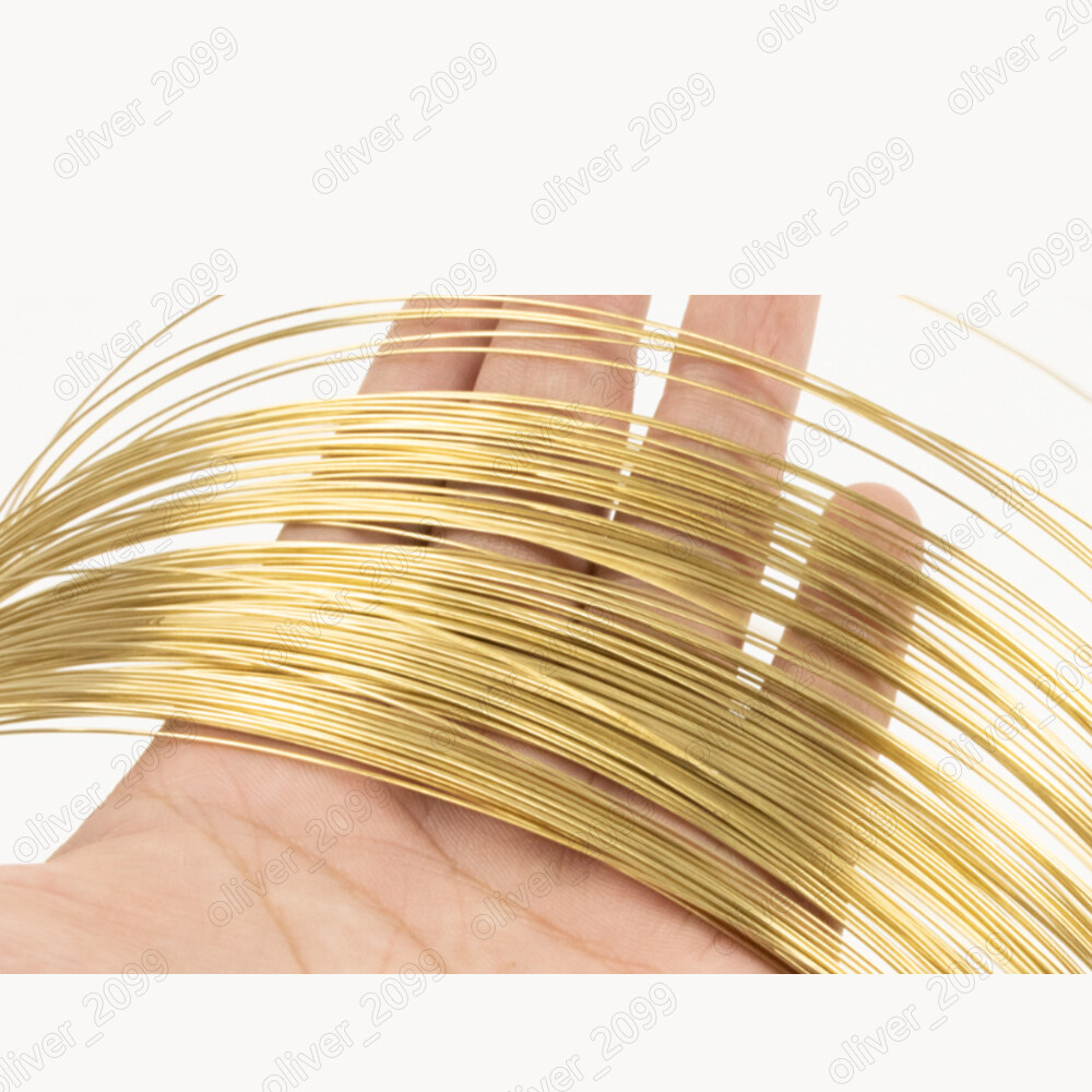 C28000 (CuZn40) Brass Wire Round Solid Wire Select Diameter 0.3mm to 5mm