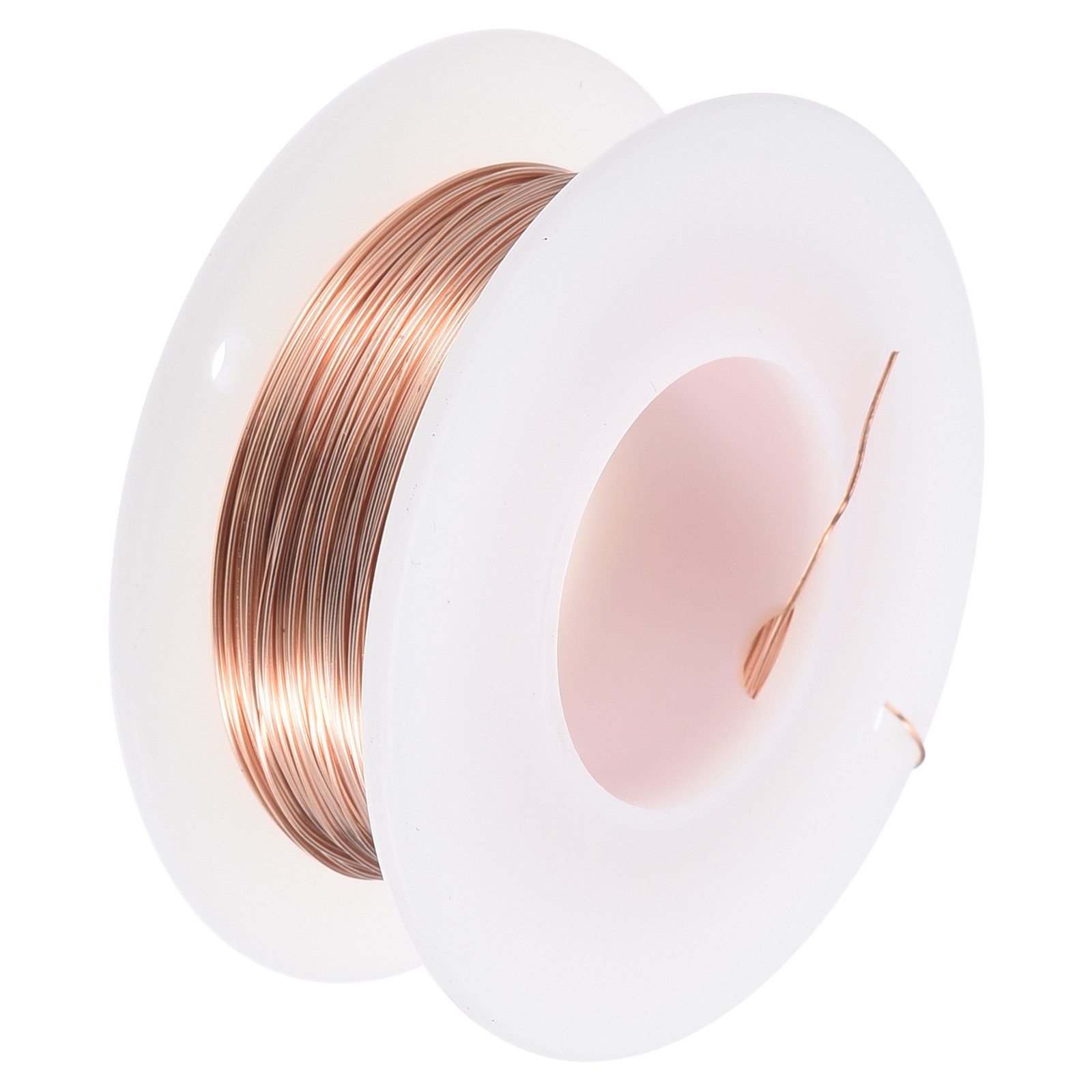 Soft Copper Wire (24 Gauge, 32.8 FT), 99.9% Pure Bare Copper Wire for Crafts