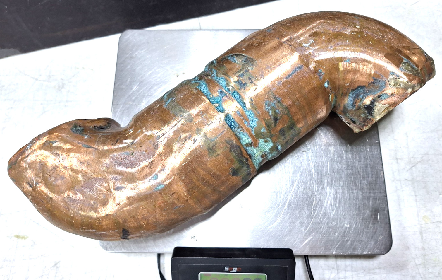 8.5 lbs Copper Scrap, Smelting, Art Craft, Casting, Tubing ,Elbow’s Steampunk