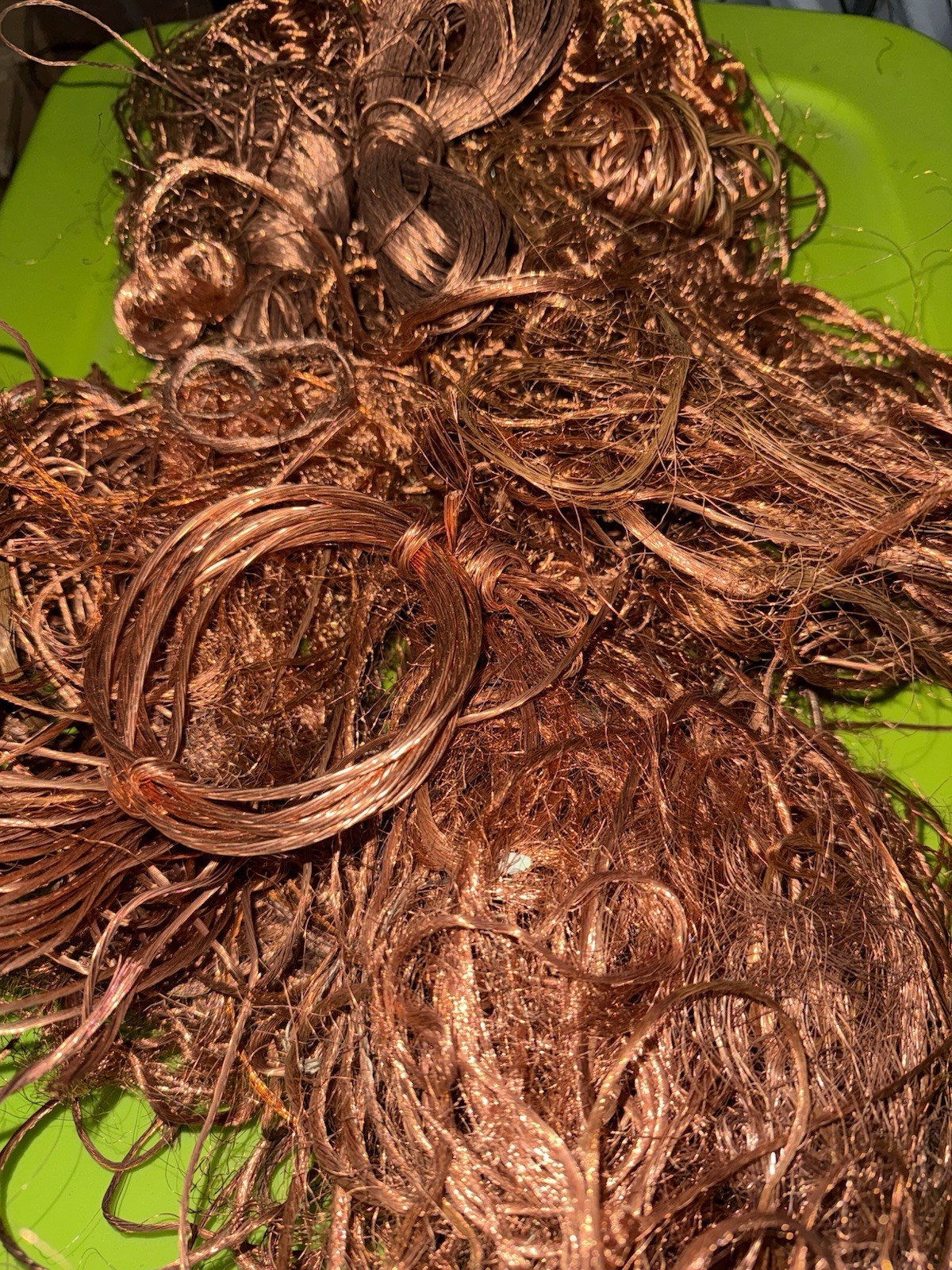 #2 Clean Recycled Copper Wire. Over 10 Pounds, See Photos/Description
