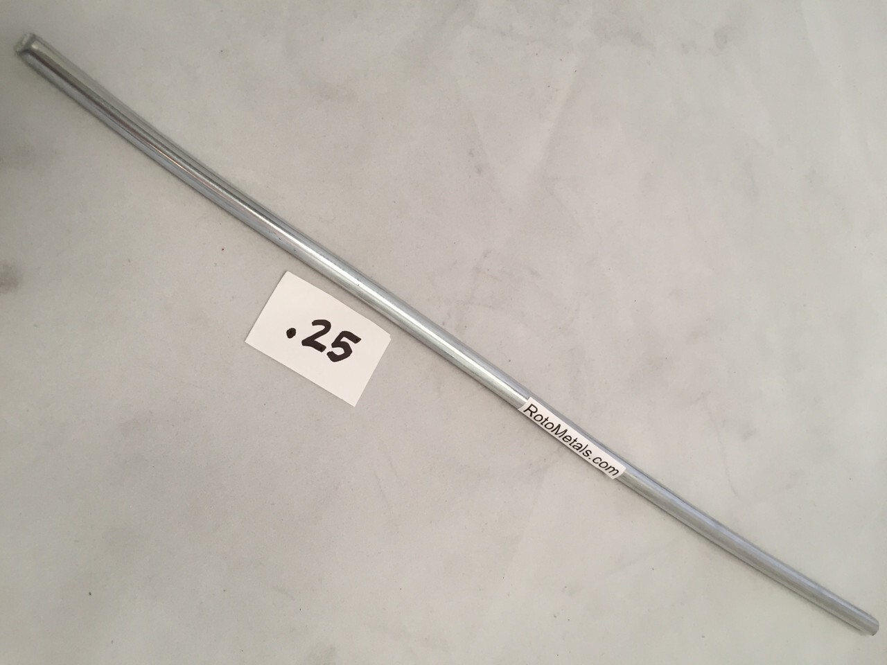 RotoMetals Zinc Wire .091 inch Diameter 10 Feet 99.9% min Made in USA