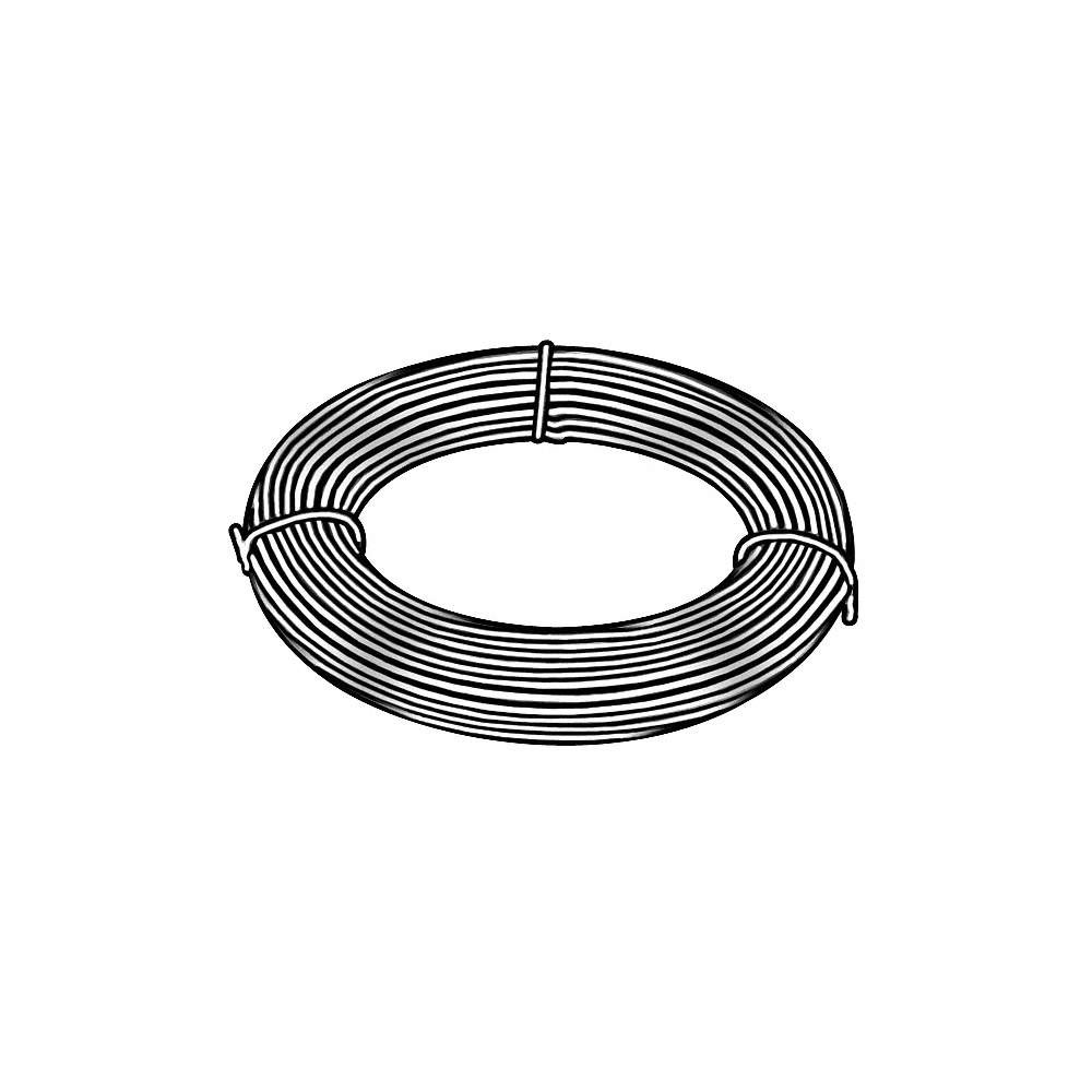 Grainger Approved 21051 Carbon Steel Wire,144′ L,0.051″ Thick 3L587