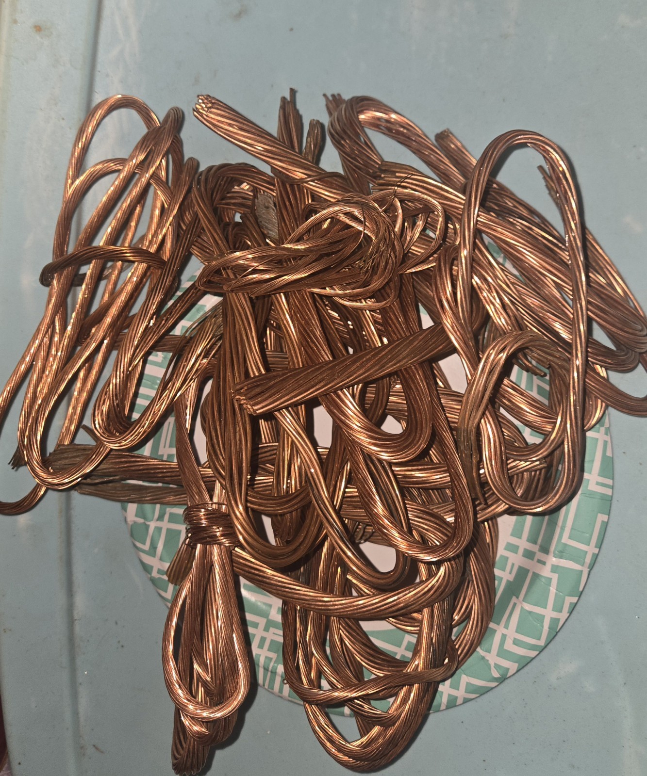 10 Lbs Quality Copper For Melt Wire Bare Bright Shiny Stripped Ready