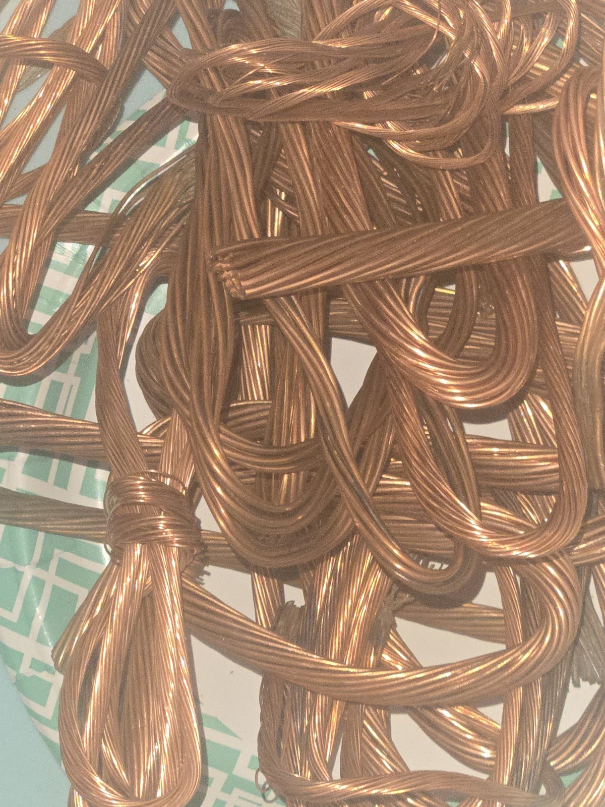 10 Lbs Quality Copper For Melt Wire Bare Bright Shiny Stripped Ready