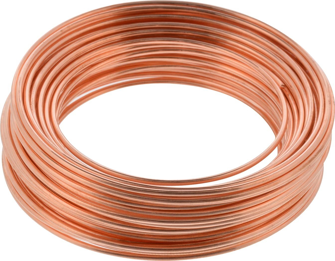 Flexible 25ft Copper Craft Wire – 14lb Load, Corrosion Resistant for Projects