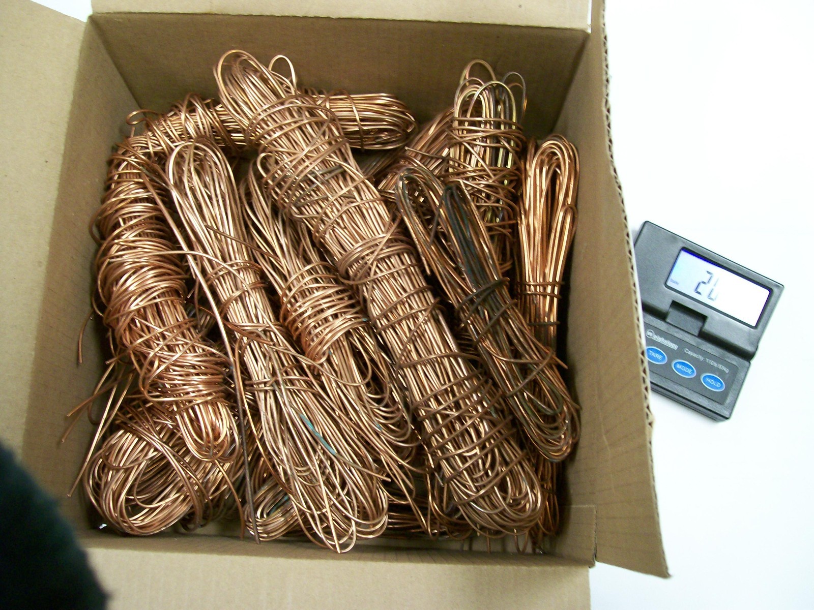 20 Lbs Pounds 20lbs Scrap Copper BARE Wire Metal Craft Melt Material #1/#2 MIXED