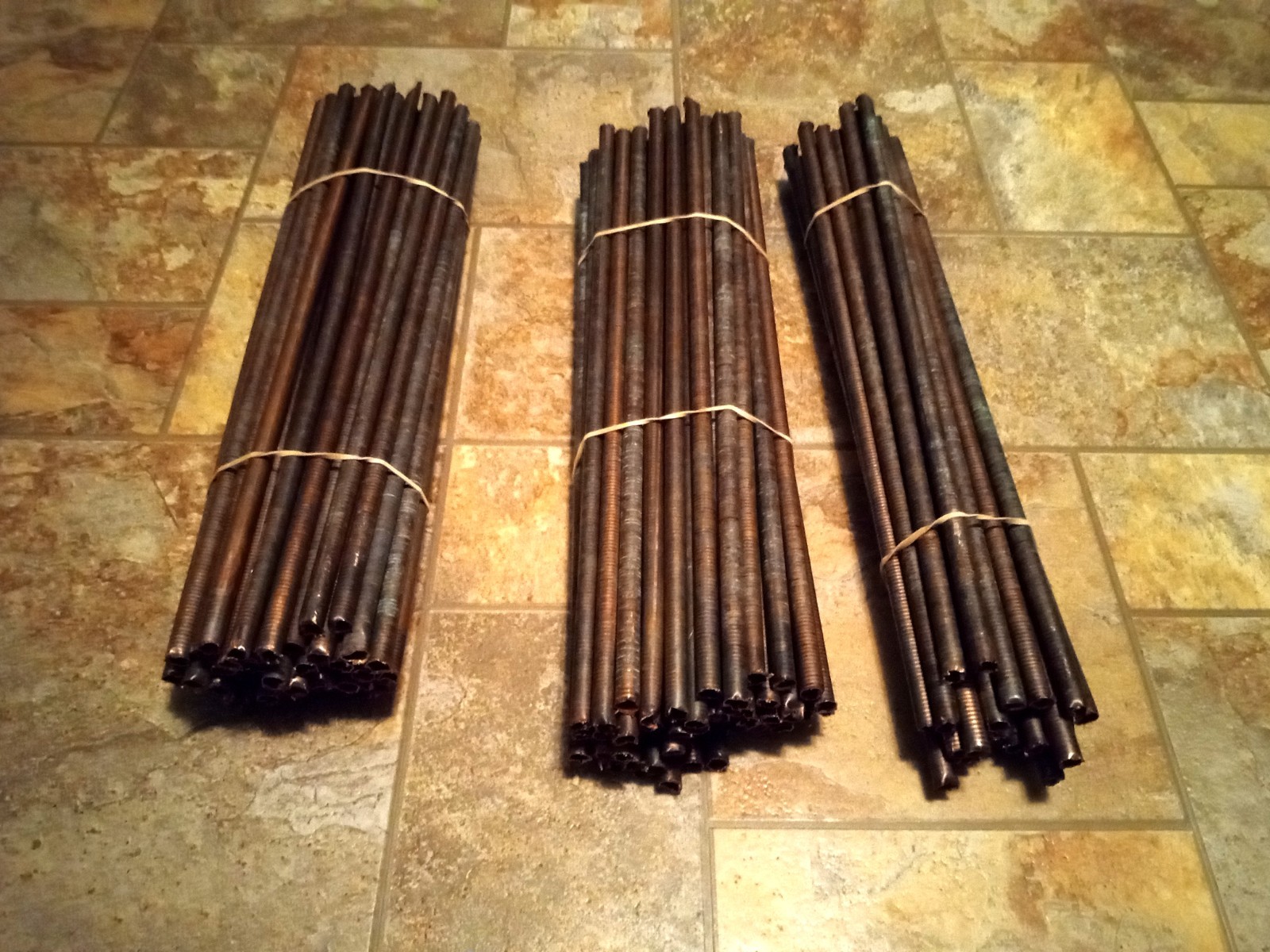 11+ Lbs of Scrap Copper Tubes for Recycling, Repurposing, Arts&Crafts or Melting