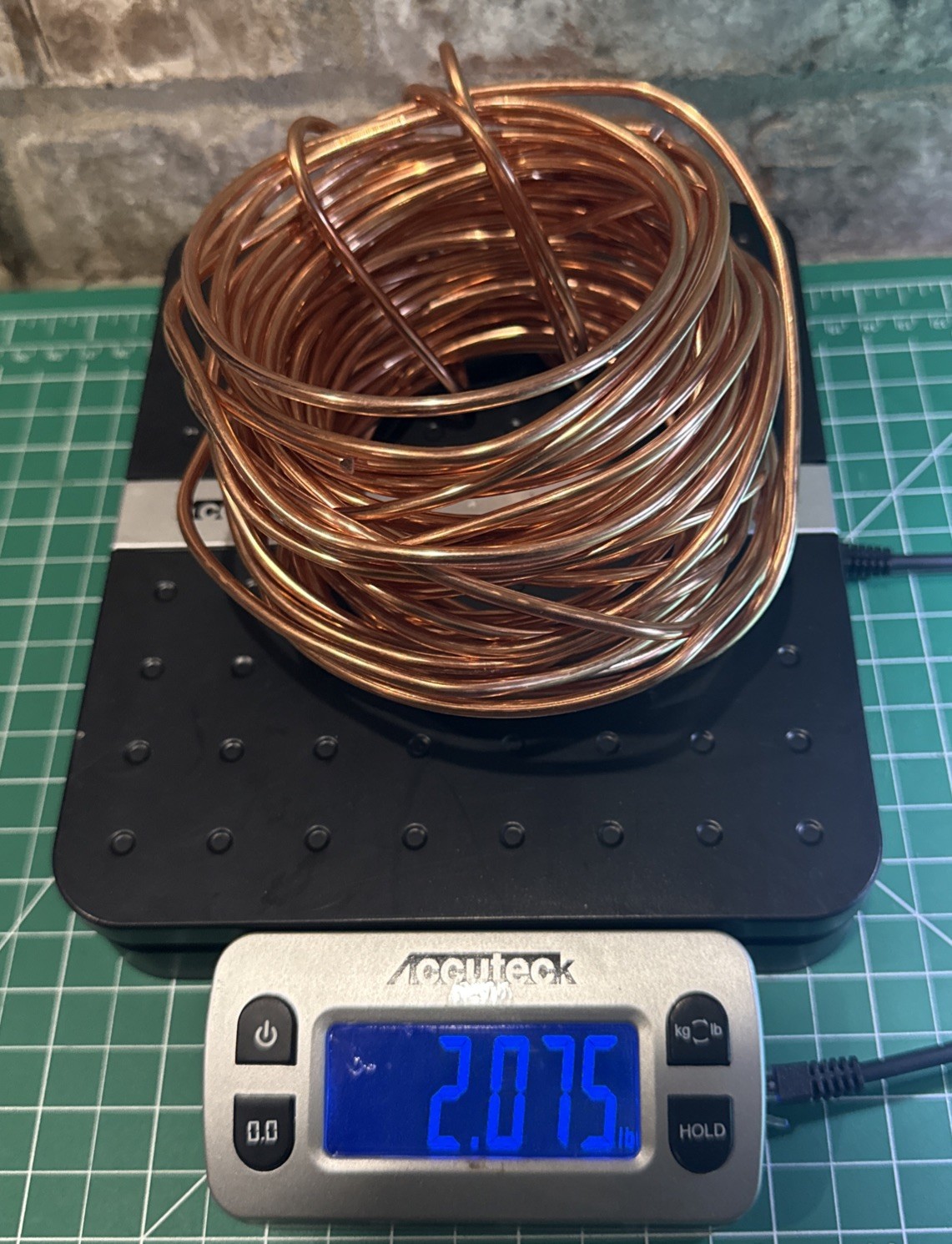 2Lbs 99.9% Copper Wire #1 Bare Bright- 8 Gauge Use For Melt Bullion’s Jewelry