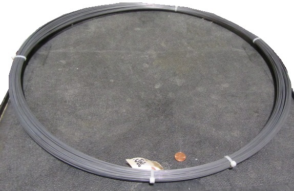 C1080 Carbon Steel Music Wire, Phosphate Coated, .063″ Dia. x 5 lb Coil