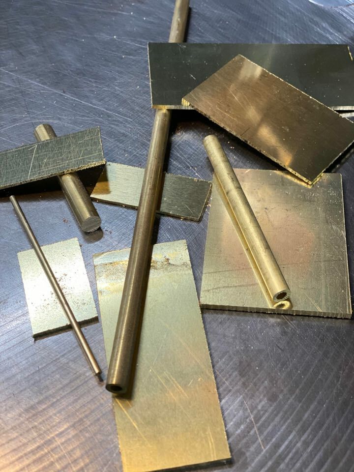BRASS SCRAP 10 LB BOX