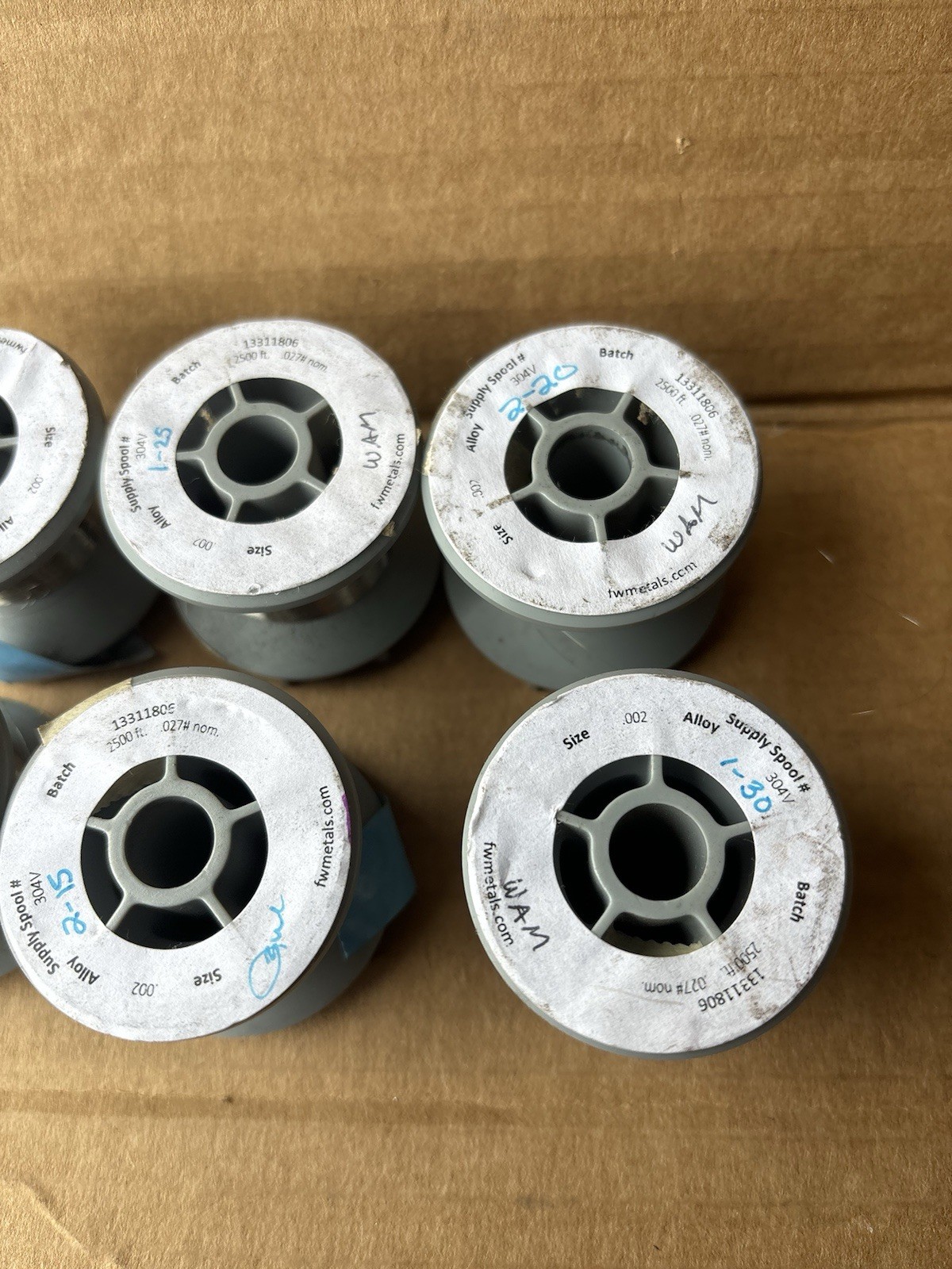 Fort Wayne Metals 304V Stainless Wire 13311806 2,500SQ – 0.27# PRICE IS For 1#