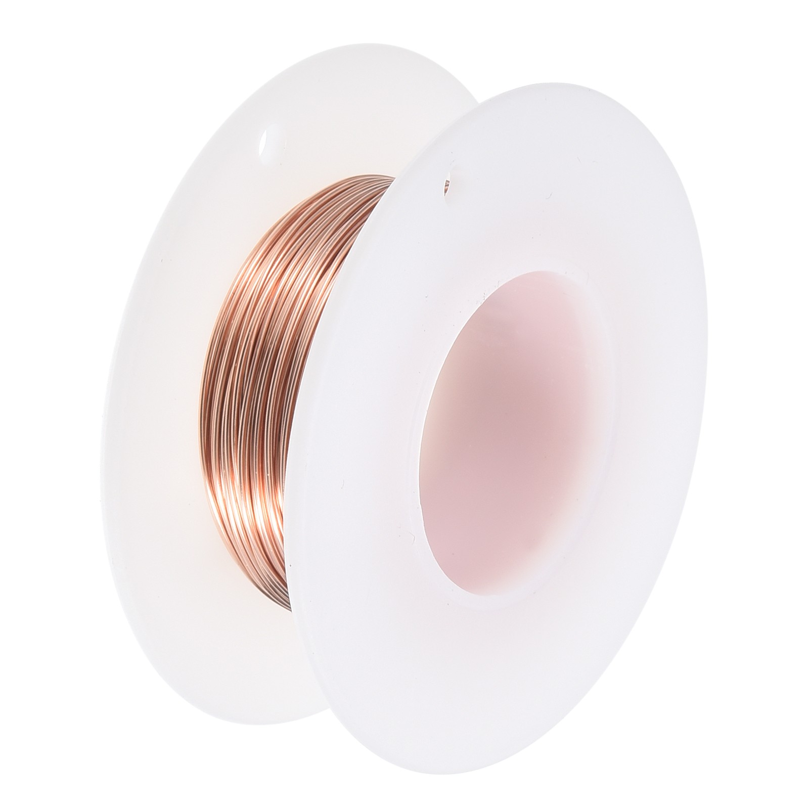 Soft Copper Wire (24 Gauge, 49 FT), 99.9% Pure Bare Copper Wire for Crafts