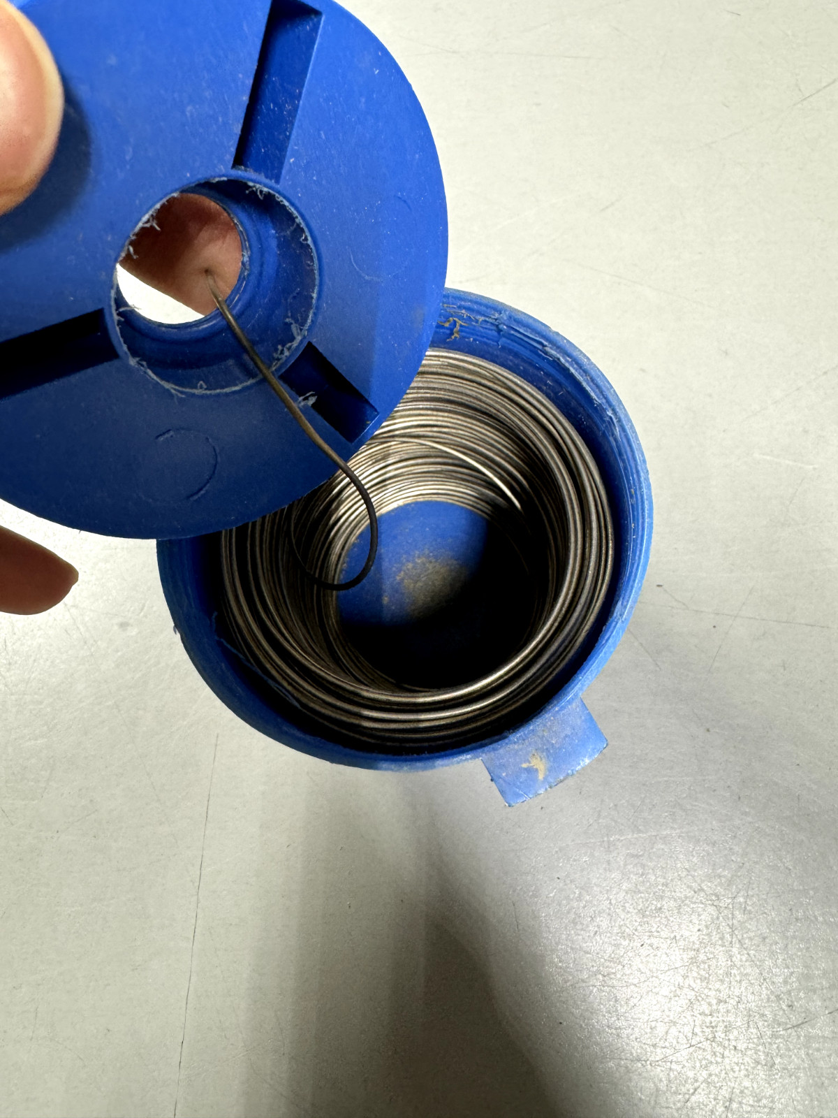 AVSCO Aircraft Stainless Steel Lockwire Canister – Diameter .041 – 85% Full
