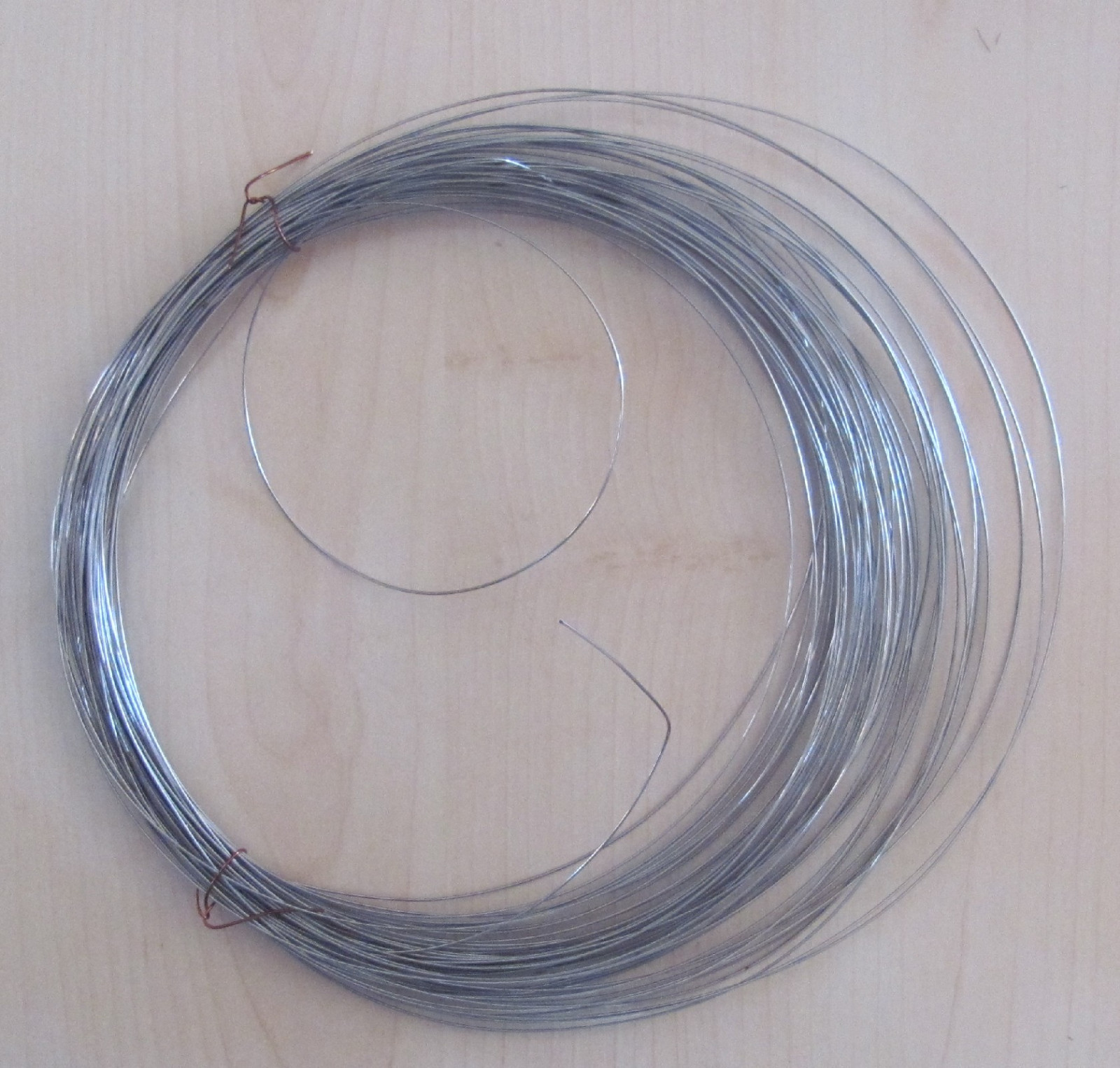Stainless Steel .026″ diam, 1.4 oz Continuous Coil for Crafts, Fishing, Jewelry