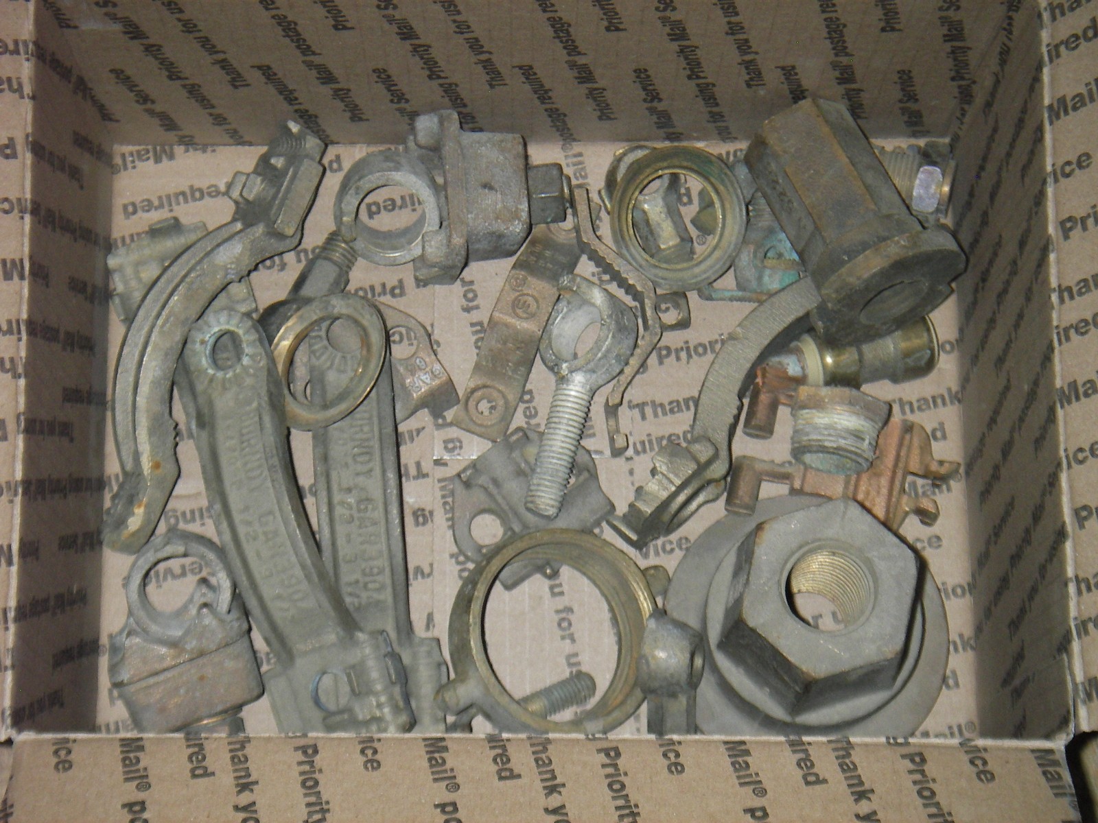 Lot 19 lbs: CLEAN Brass/Bronze Scrap Pieces. Melting,Recycling.Salvage.