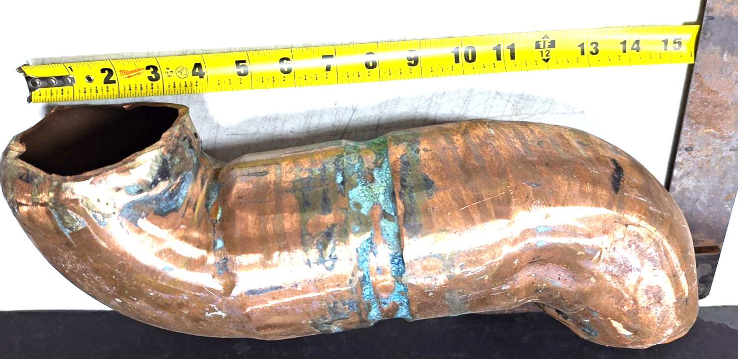 8.5 lbs Copper Scrap, Smelting, Art Craft, Casting, Tubing ,Elbow’s Steampunk