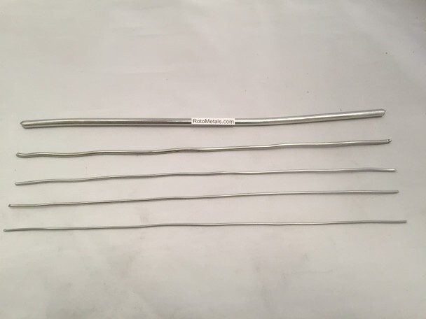 Zinc Wire 99.9% Pure.125 inch Diameter 99.9%