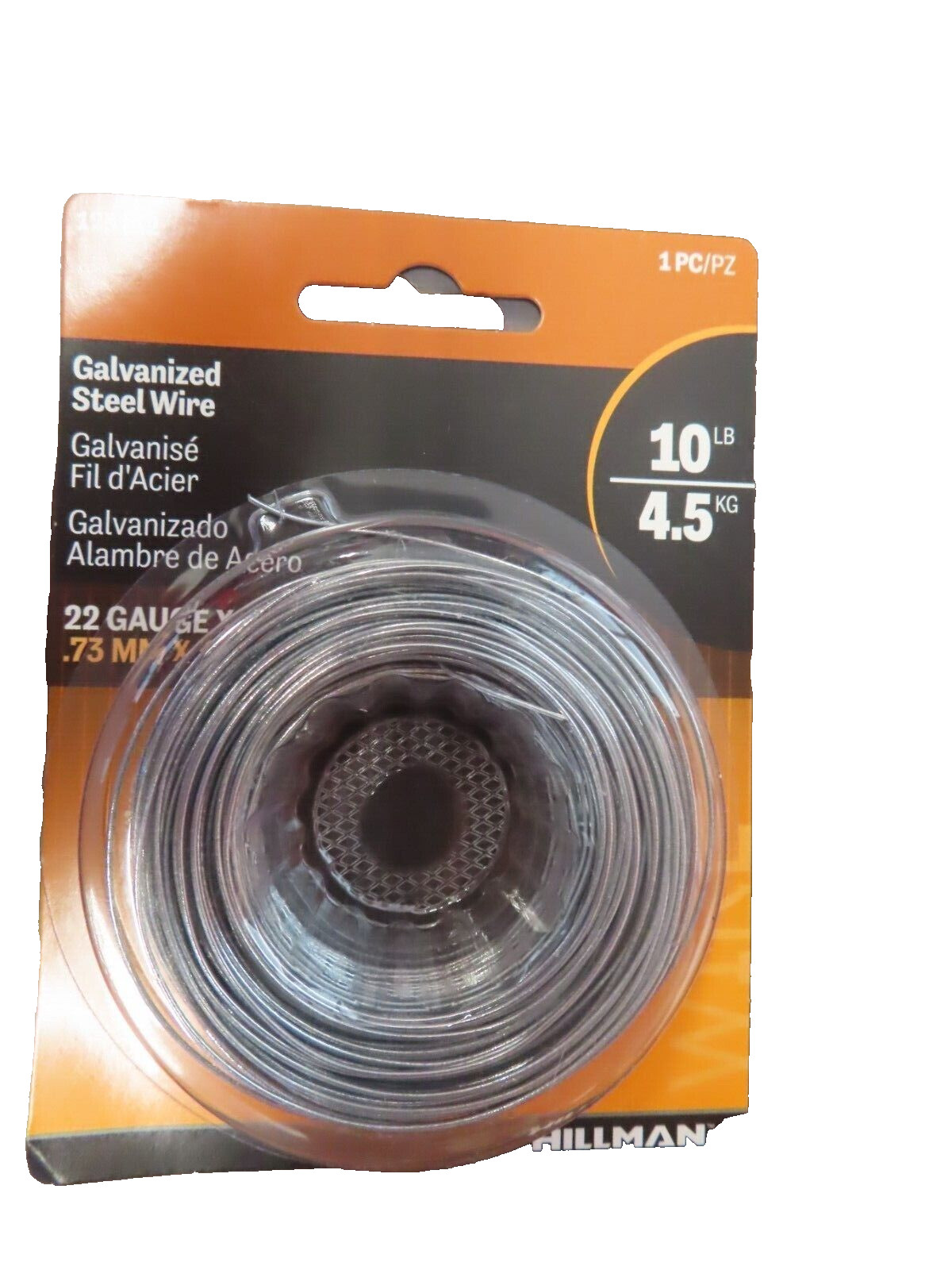 Hillman Galvanized Steel Wire 22 Gauge #123112 100 ft. spool. NEW