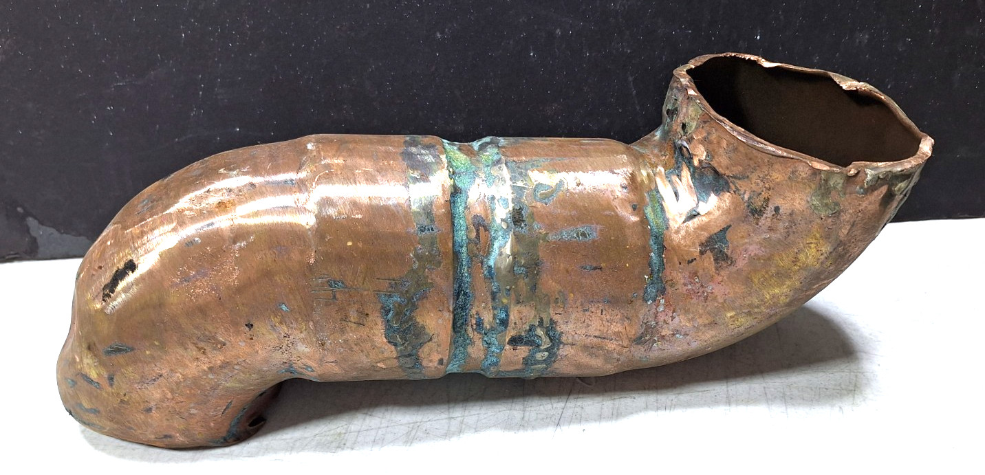 8.5 lbs Copper Scrap, Smelting, Art Craft, Casting, Tubing ,Elbow’s Steampunk