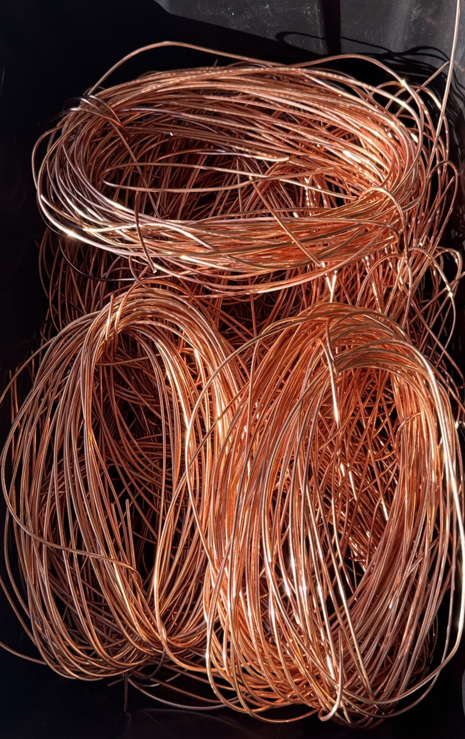 2Lbs 99.9% Copper Wire #1 Bare Bright- 8 Gauge Use For Melt Bullion’s Jewelry