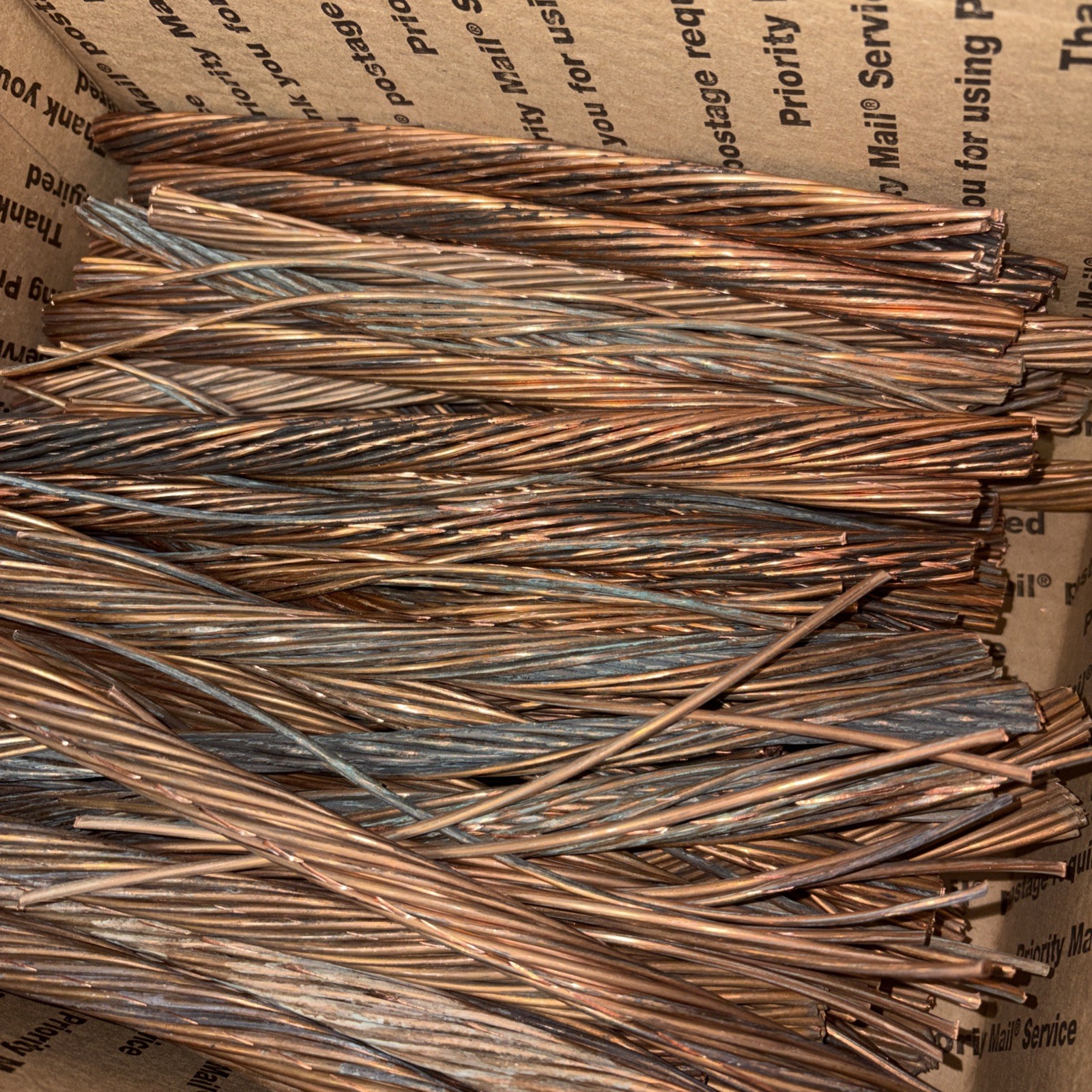 25 Lbs. Copper Wire For Melting Or Crafts