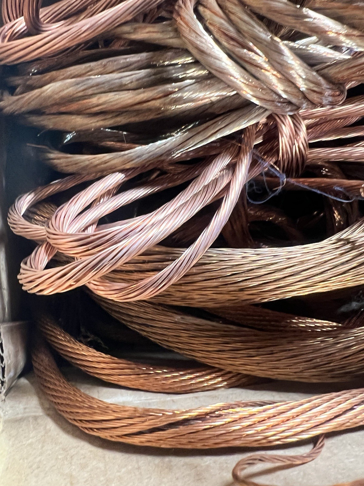 Lot of 20 Pounds of Copper Wire For Scrap Metal – Insulation Removed & Cleaned