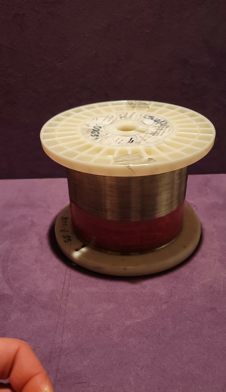 FORT WAYNE METALS 304V STAINLESS STEEL WIRE .0065(88.5OZ TOTAL WEIGHT)