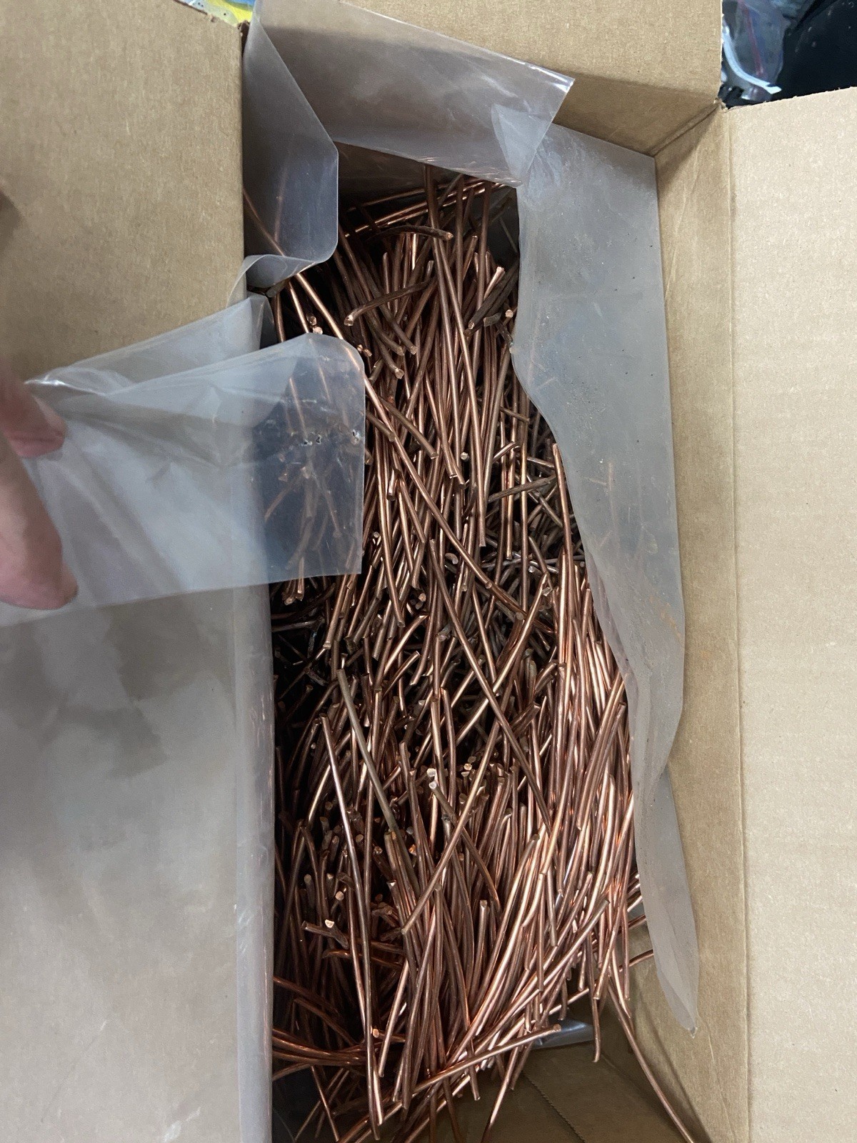 11.5 Lbs Scrap Copper Clean Bare Wire Melt Ingot Cast Art Craft 99.9% pure
