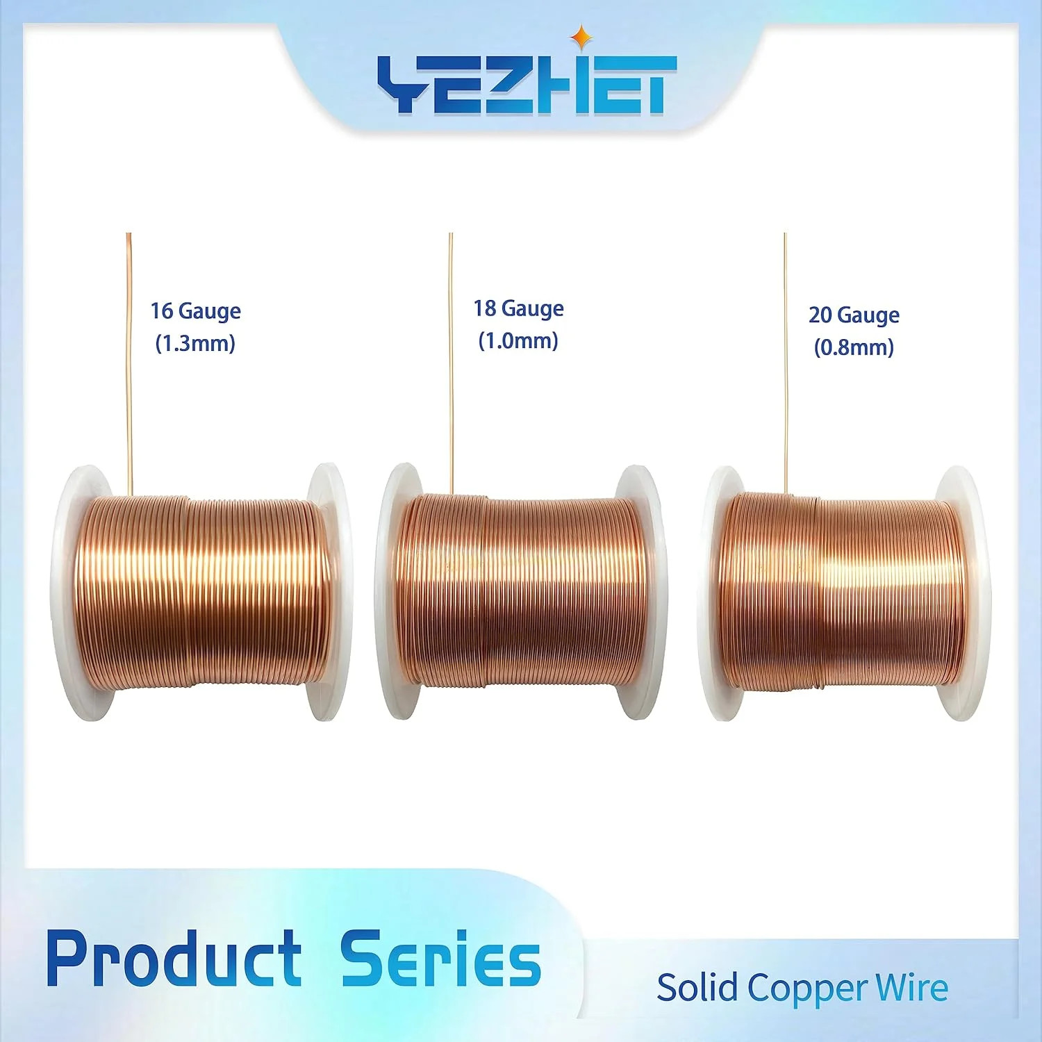99.9% Solid Bare Copper Wire(18 Gauge(1.0MM), 213Ft), Dead Soft 1 Pound Spool Pu