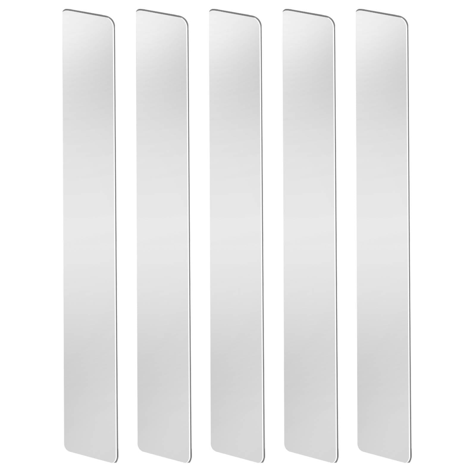 Metal Strips Stainless Steel Finishing Sheet Metal Gap Filler Trim Strip 12″x 1″