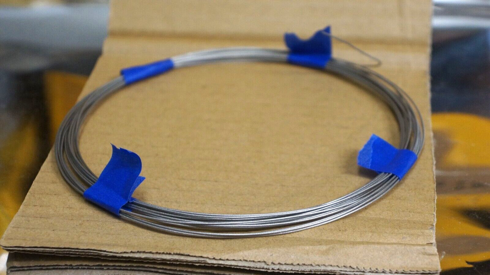 Diameter 0.8mm 0.031″ Length 6 meter 20 feet Pure Titanium Ti Wire Grade 2