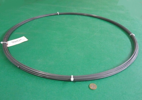 C1080 Carbon Steel Music Wire, Phosphate Coated, .105″ Dia. x 5 lb Coil