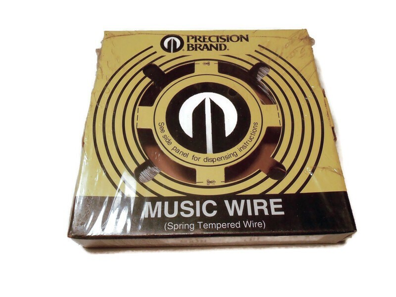 Precision Brand 21011 .011″ Diameter Steel Music Wire 1 LB Box