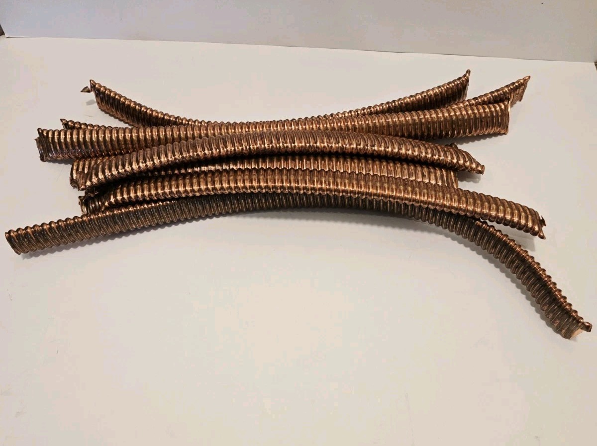 3 pounds Scrap Copper Corrugated PIpe
