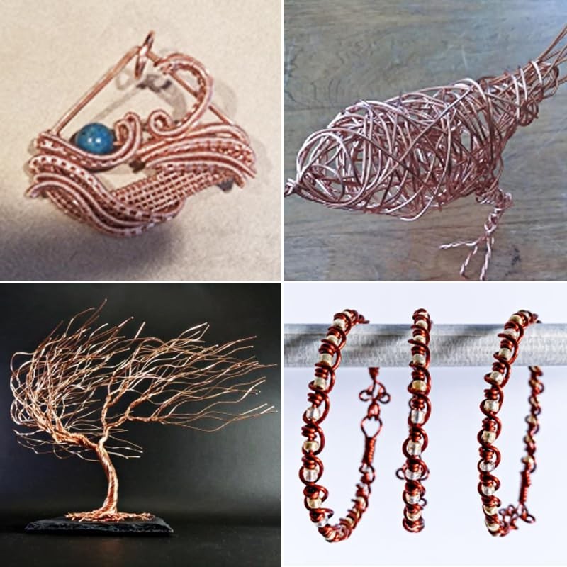 High-Quality 14 Gauge Bare Copper Wire – Perfect for Jewelry & Electroculture